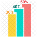 Graphique à barres  Icône