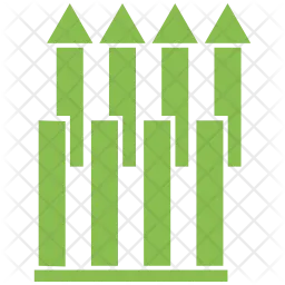 Diagramme à bandes  Icône