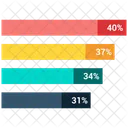 Graphique à barres  Icône