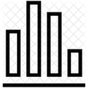 Diagramme à bandes  Icône