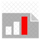 Diagramme à bandes  Icône