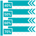 Diagramme à bandes  Icône