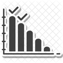 Diagramme à bandes  Icône