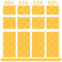 Diagramme à bandes  Icône