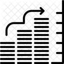 Diagramme à bandes  Icône