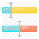 Diagramme à bandes  Icône