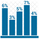Diagramme à bandes  Icône