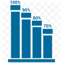 Diagramme à bandes  Icône