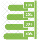 Diagramme à bandes  Icône