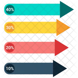 Diagramme à bandes  Icône