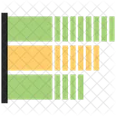 Diagramme à bandes  Icône