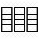 Diagramme à bandes  Icône