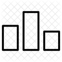 Diagramme à bandes  Icône