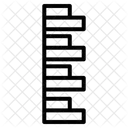 Diagramme à bandes  Icône