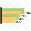 Diagramme à bandes  Icône