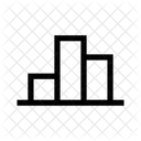 Graphique à barres instable  Icône