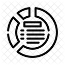 Diagramme circulaire  Icône