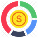 Diagramme circulaire  Icône