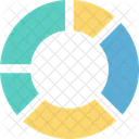 Graphique Circulaire Diagramme Circulaire Diagramme Daffaires Icône