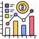 Graphique Bitcoin  Icône