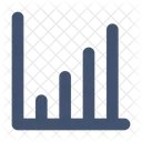 Graphique De Croissance Analyse Analyse Icône