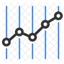 Graphique De Croissance Graphique De Referencement Analyse Icône