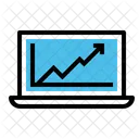 En Ligne Marketing Croissance Icône