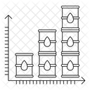 Tableau des taux de baril  Icône