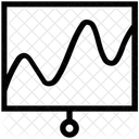 Graphique Ecran Diagramme Icône