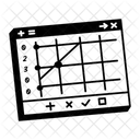 Graphique Tracage Dessin En Ligne Icône