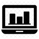 Graphique En Ligne Graphique A Barres Graphique A Barres Icône