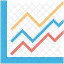 Ligne Graphique Infographie Icône