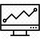 Statistiques Affaires Graphique Icône