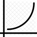 Graphique En Ligne Icône
