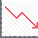 Ligne Graphique Entreprise Icon