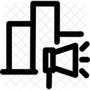 Graphique Volume Graphique Volume Icône