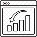 Graphique Web Statistiques Statistiques Web Icône