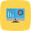 Graphs Lcd Monitor Icon