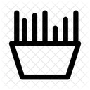 Grastopf Blumentopf Pflanze Symbol