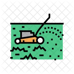 Grass Cutting  Icon