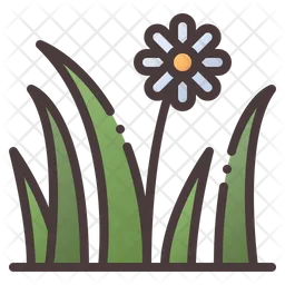 Grass Flower  Icon