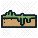 Grass On Top Of Soil  Icon