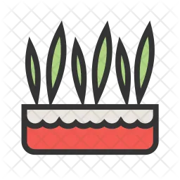 Grass pot  Icon