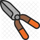 Gras Schere Schere Symbol