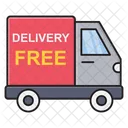 Gratis Entrega Camion Icono