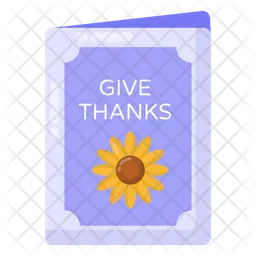 Gratitude Card  Icon