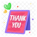 Gratitude Card  Icon