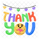 Thanks Emoticon Gratitude Emoji Thanks Emoji Icon