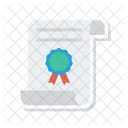 Grau Diploma Documento Icon