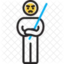 Grausam Brutal Unmenschlich Symbol